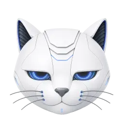 The Copycat robot-cat mascot